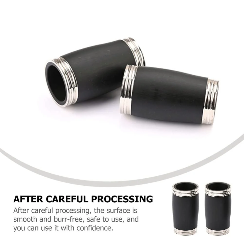 2pcs Clarinet Barrel Clarinet Tube Tuning Tube Adjustable B Flat Clarinet Barrel Treble Pitch 58MM Barrel for Clarinet - Image 4