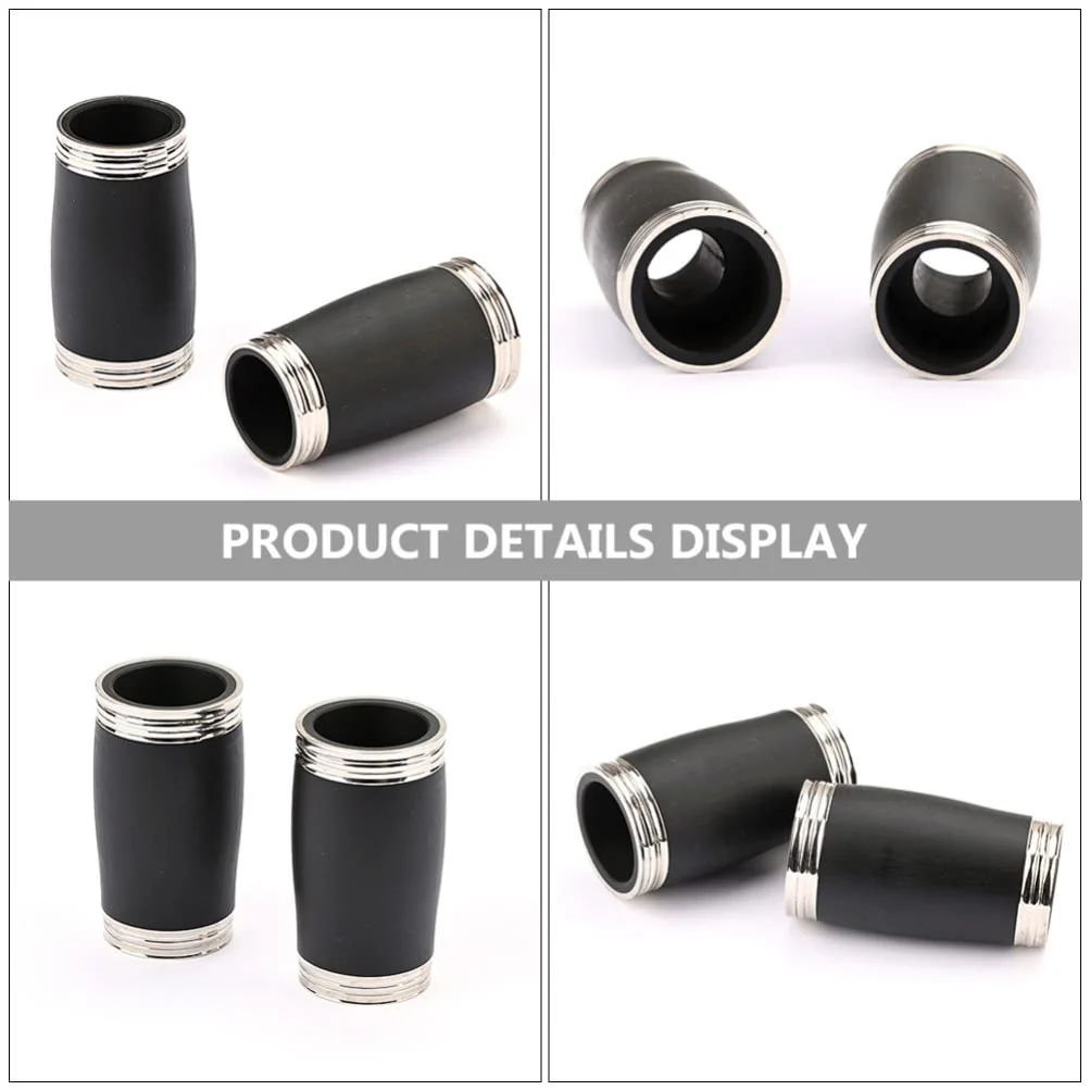 2pcs Clarinet Barrel Clarinet Tube Tuning Tube Adjustable B Flat Clarinet Barrel Treble Pitch 58MM Barrel for Clarinet - Image 5