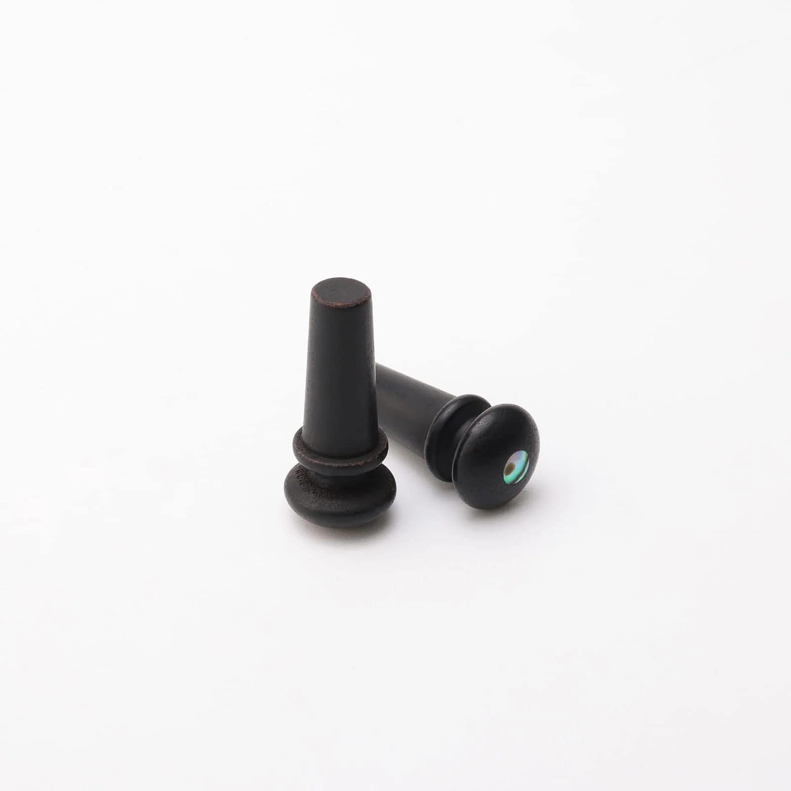 2PCS Ebony End Pins Black, Endpins for Acoustic Guitar Bridge Pins Pegs Guitar Parts Replacement - Image 6