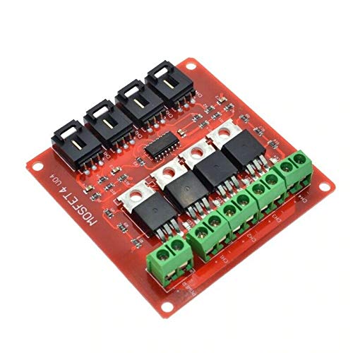 2pcs Four Channel 4 Way MOSFET Button IRF540 V4.0 + MOSFET Switching Module - Image 3