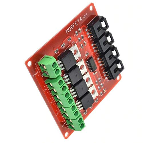 2pcs Four Channel 4 Way MOSFET Button IRF540 V4.0 + MOSFET Switching Module - Image 4