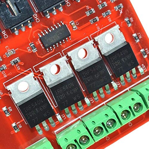 2pcs Four Channel 4 Way MOSFET Button IRF540 V4.0 + MOSFET Switching Module - Image 5