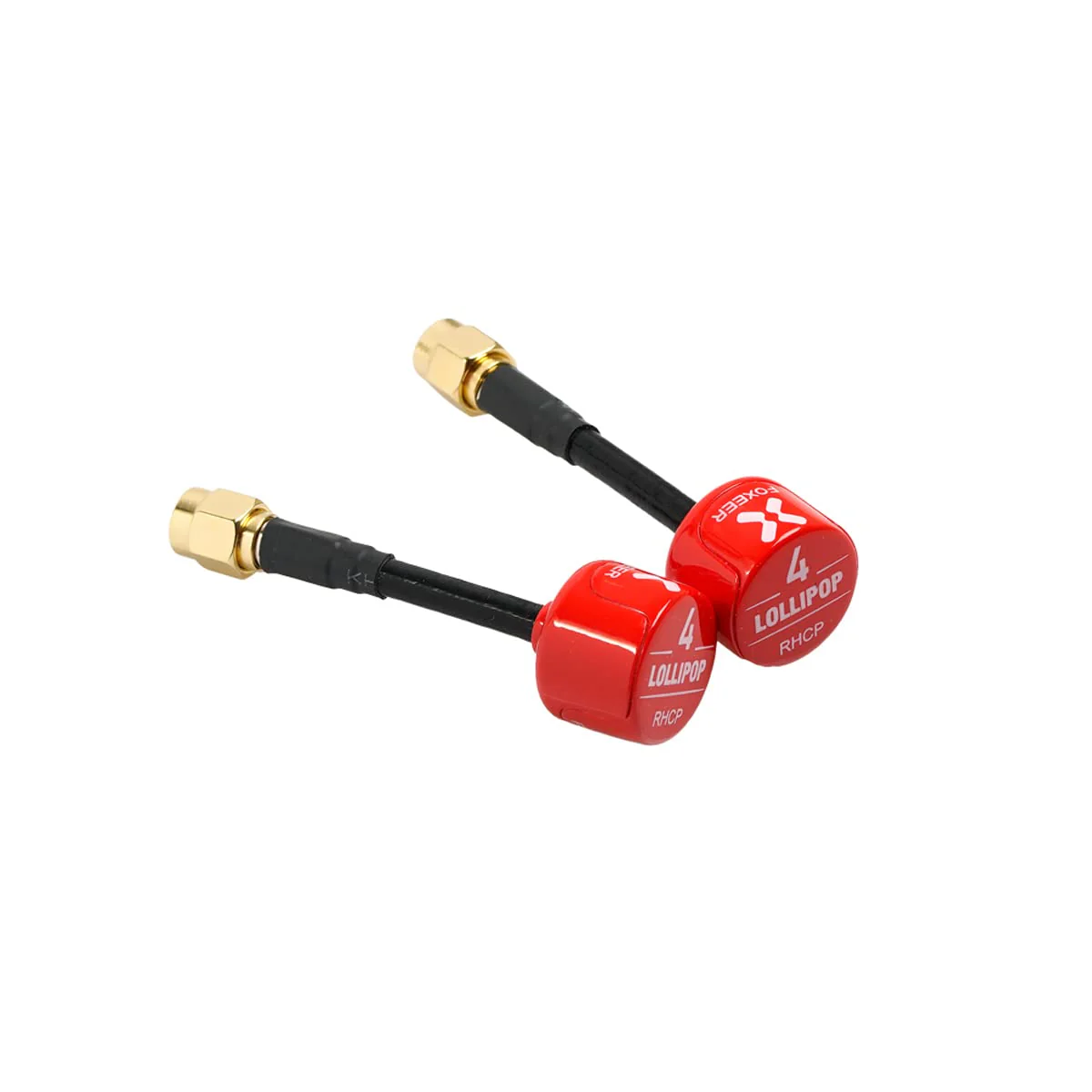 2pcs FOXEER FPV Antenna Lollipop 4 Updated Version 5.8GHz RHCP 2.5Dbi SMA for FPV Racing Drone Fatshark Goggles TX RX Lollipop 4 SMA Red - Image 5