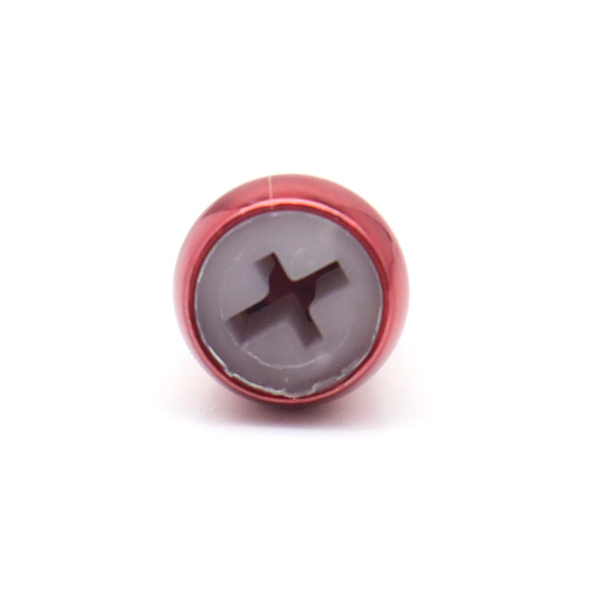 2pcs Guitar 5 Way Pickup Switch Tip metal Switch Cap Switch Knob for Strat TELE (Red) Red - Image 4