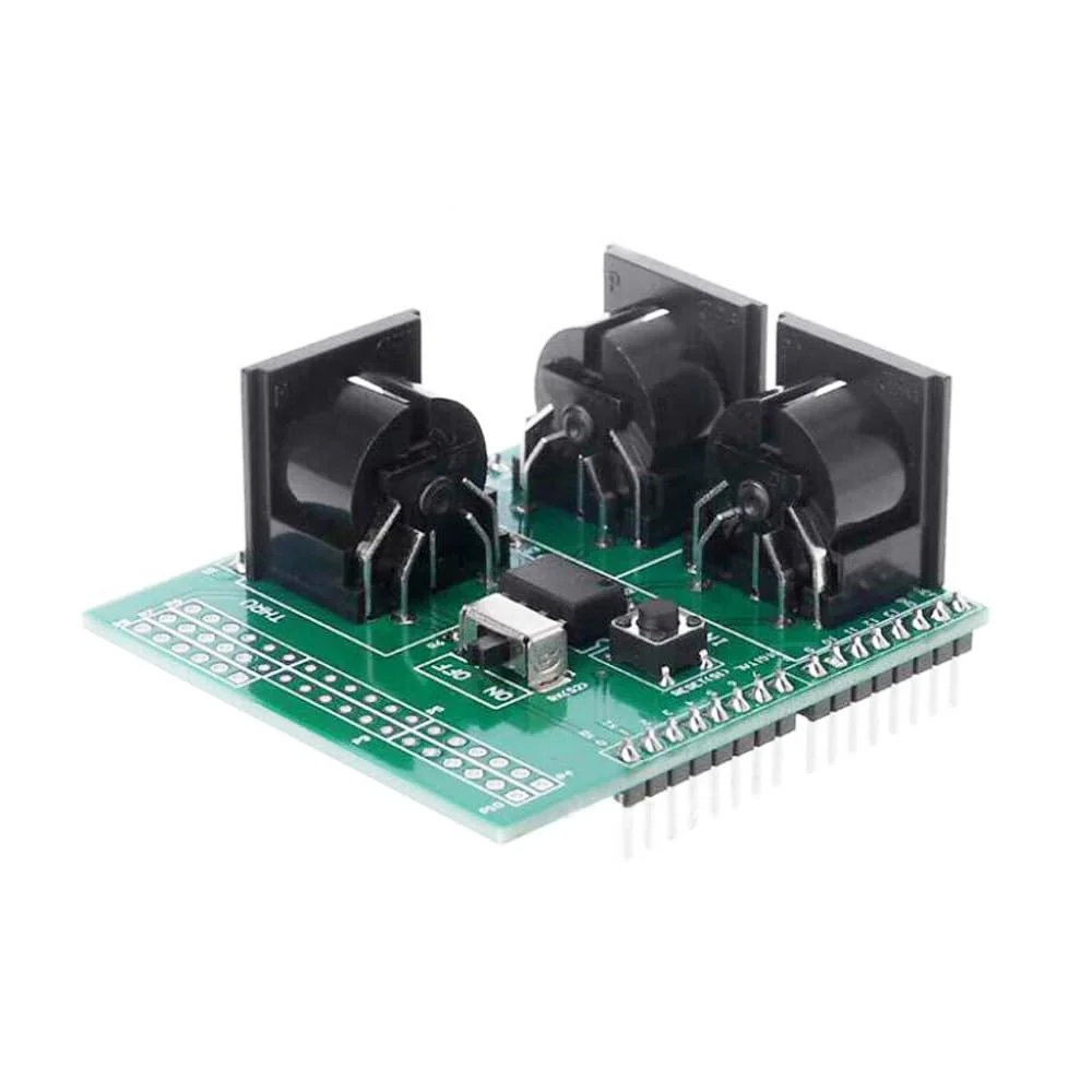 2pcs MIDI Shield Breakout Board Digital Interface Adapter with MIDI IN/OUT/THRU Ports and RUN/PGM Switch - Image 3