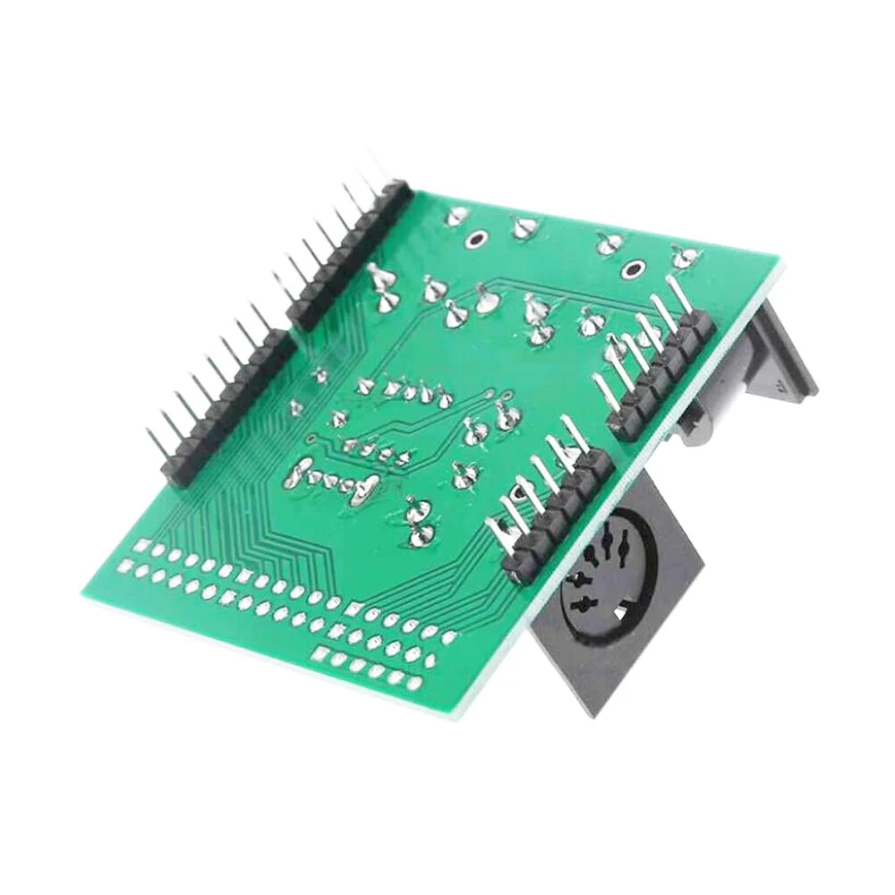 2pcs MIDI Shield Breakout Board Digital Interface Adapter with MIDI IN/OUT/THRU Ports and RUN/PGM Switch - Image 4
