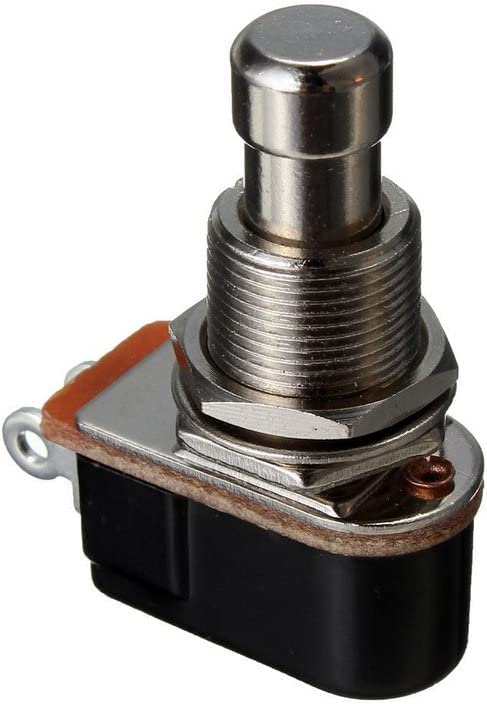 2pcs Momentary Soft Touch Foot Switch Normally Open SPST 2 PIN Stomp Box Push Button Footswitch for Guitar Effect Pedal 2pin Footswitch - Image 2