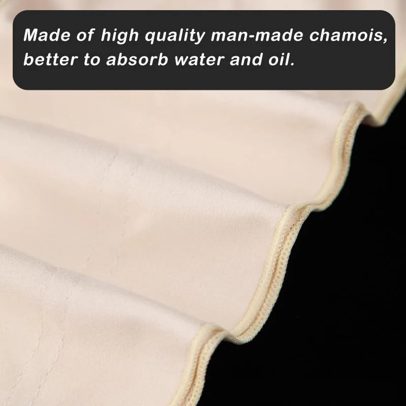 2PCS Saxophone & Clarinet Care Bundle: Alto, Tenor Sax Cleaning Cloth & Kit, man-made chamois - Image 6
