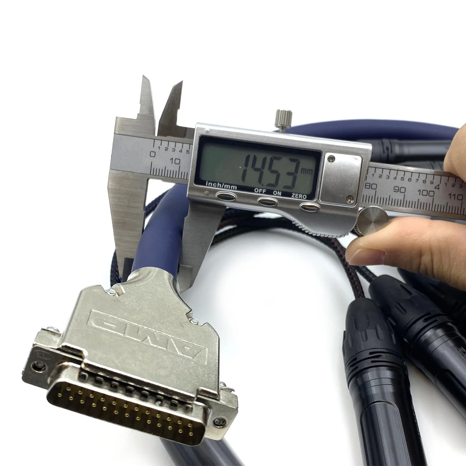3.28ft DB25 to XLR Female Snake Cable, DB25 Male to 8 Channel XLR 3Pin Female Balanced Snake Cable D-Sub SnakeCable Patch Bay Interface Modular Wire 1 Meter 3.28FT - Image 6