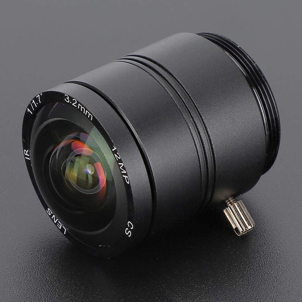 3.2mm 12MP F1.2 HD CCTV Lens, 3.2mm 12MP F1.2 Professional CS Mount Security Surveillance Camera Fixed Length Lens for CCTV Camera Lens - Image 8
