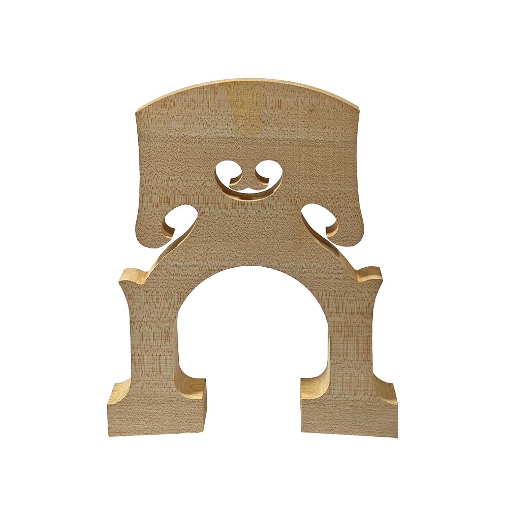 3/4 Upright Double Bass Bridge Bass Double Bass Accessory Upright Bass Parts (Maple 2PCS) Maple 2PCS - Image 2