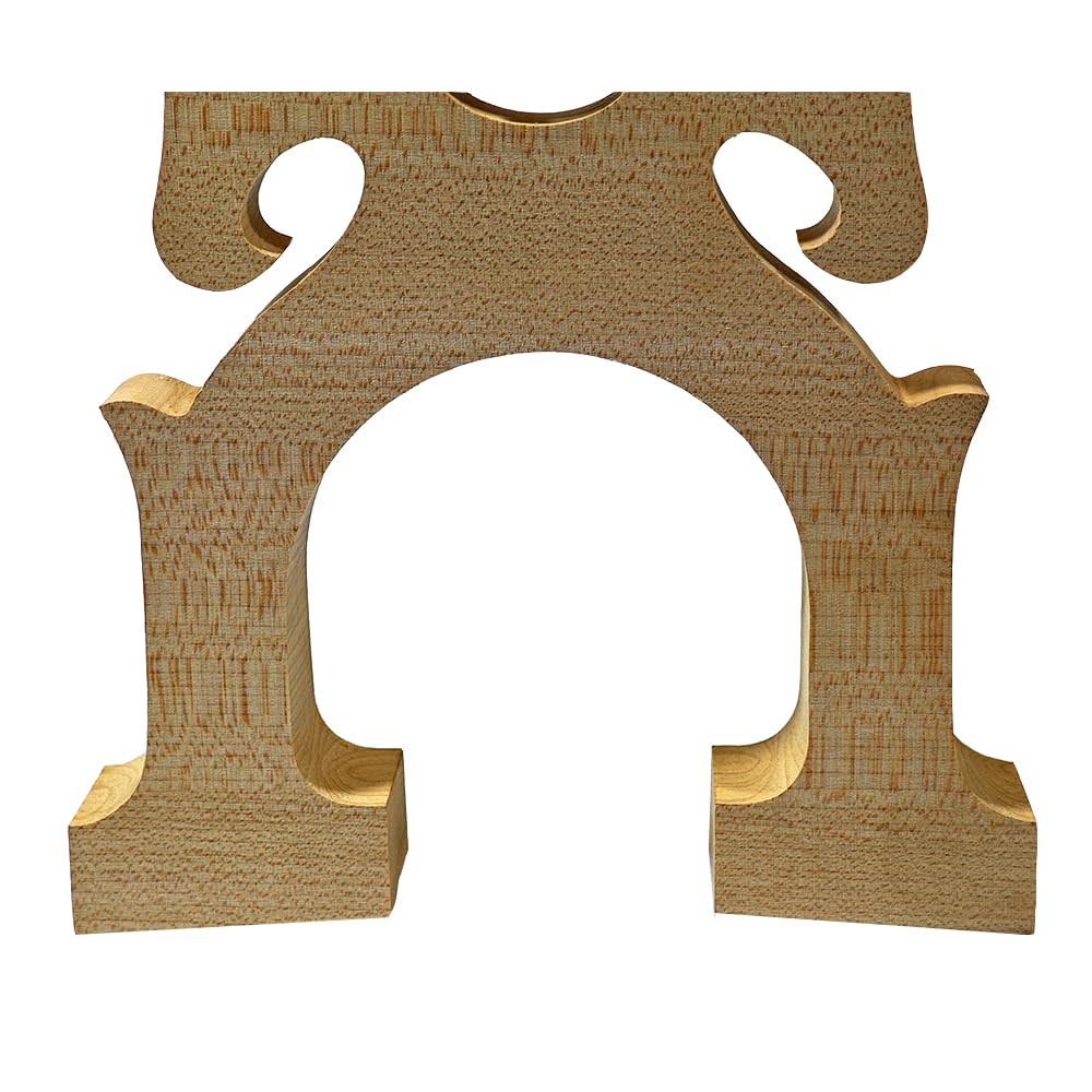 3/4 Upright Double Bass Bridge Bass Double Bass Accessory Upright Bass Parts (Maple 2PCS) Maple 2PCS - Image 5