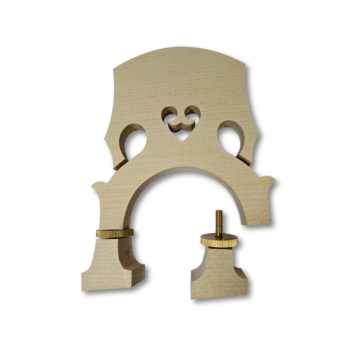 3/4 Upright Double Bass Bridge Bass Double Bass Accessory Upright Bass Parts (Maple Adjustable) Maple Adjustable - Image 7