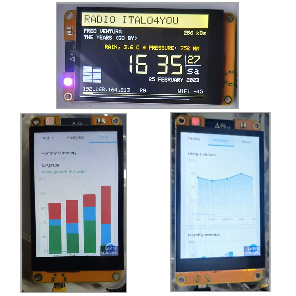3.5" inch ESP32 Display ESP32-3248S035C Capacitive Touch Screen TFT LCD Module 320x480 ST7796 ESP-32 Development Board for Arduino IDE - Image 4