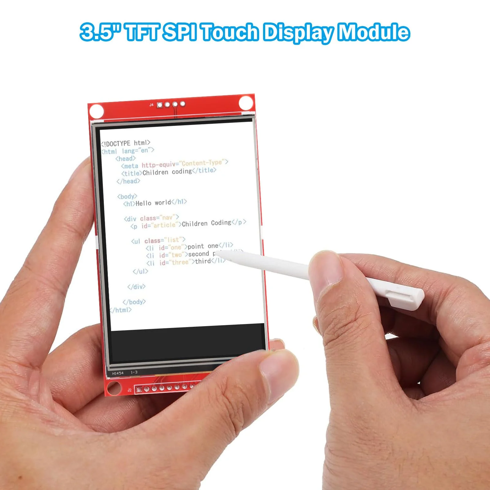 3.5 Inch LCD TFT Touch Display Binghe 3.5 Inch LCD Display Touch Module with Touch Pen 320 x 480 Resolution Driver ILI9488 4-Wire SPI Compatible with Arduino - Image 5