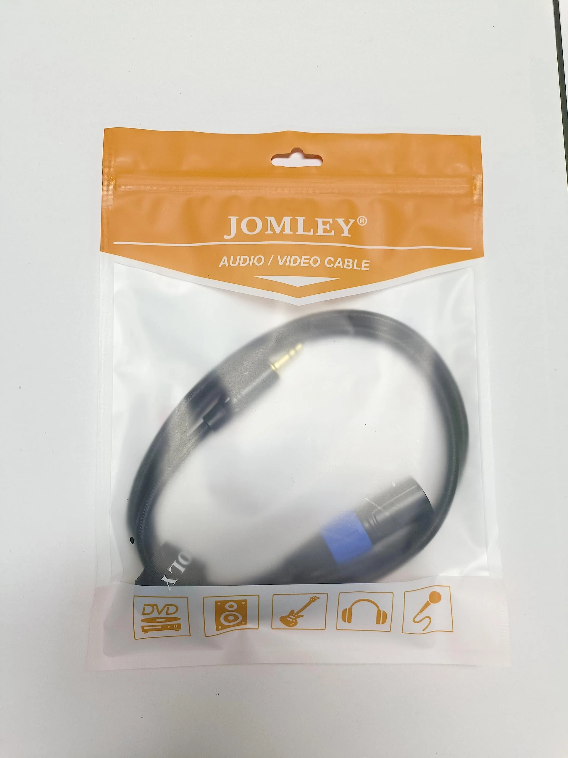 3.5mm to XLR Cable, XLR to 3.5mm Unbalanced Aux Micphone Cbale, 1/8 inch Mini Jack Stereo to XLR Male Cord Adapter for Cell Phone, Laptop, Speaker, Mixer - 3.3ft 3.3 feet - Image 8