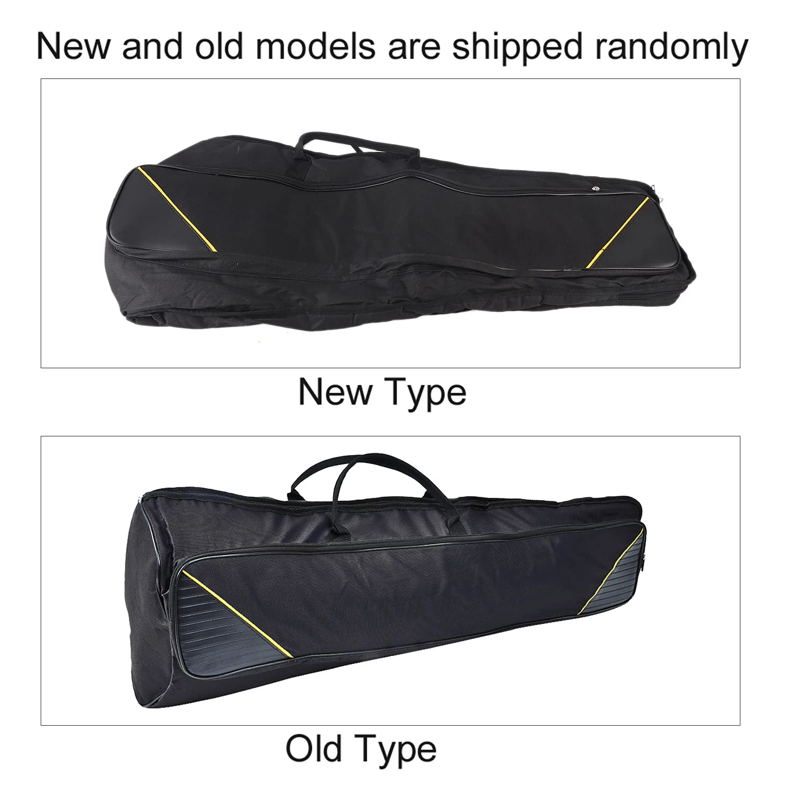 3 Colors Portable Alto / Tenor Trombone Shoulders Bag Handbag Musical Instrument Accessories ( Black) - Image 6