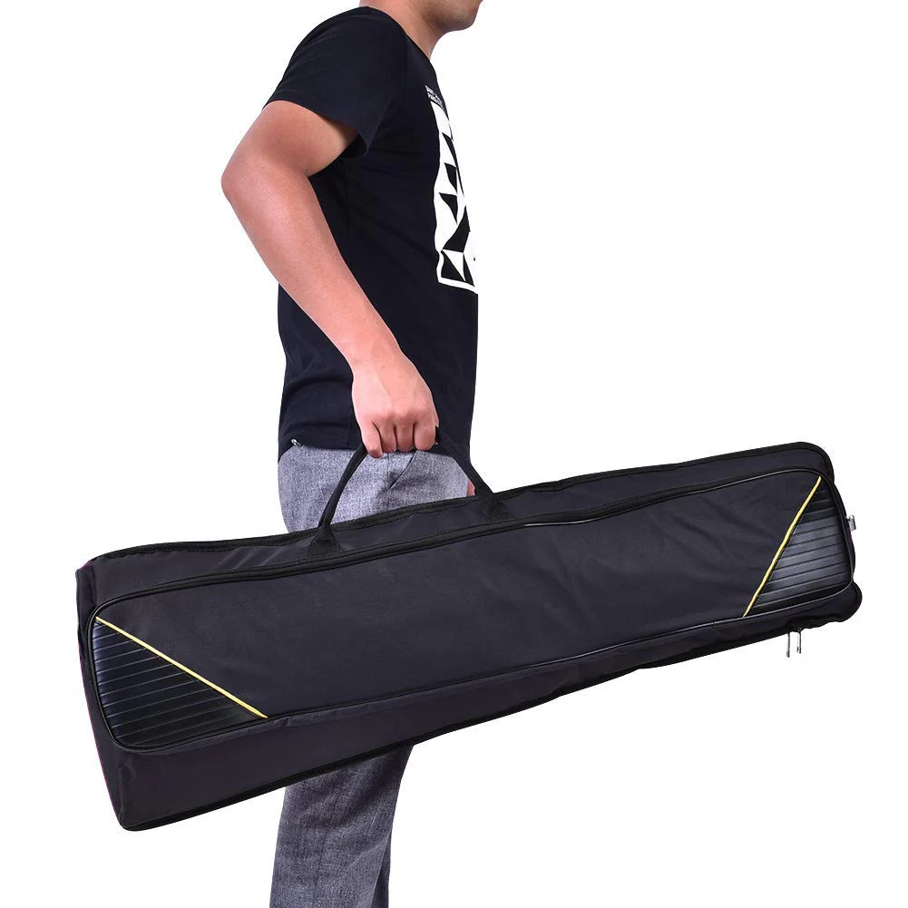 3 Colors Portable Alto / Tenor Trombone Shoulders Bag Handbag Musical Instrument Accessories ( Black) - Image 9