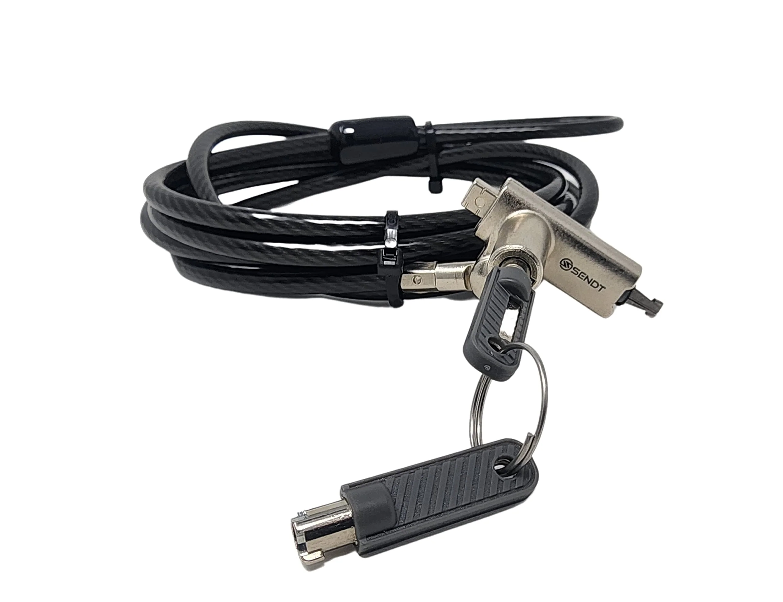 3 in 1 Black Notebook/Laptop Lock for Kensington, Nano, and Wedge Security Slots - Image 3