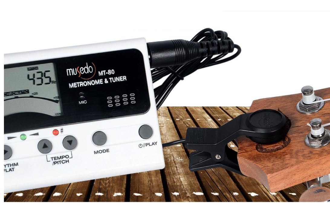 3-in-1 Digital Metronome, Tuner & Tone Generator for Guitar, Bass, Violin & Ukulele. 0.1Hz Precision, 5 Modes, Rechargeable, 30-280 BPM Beat Range. Professional Musician's Tool. - Image 3