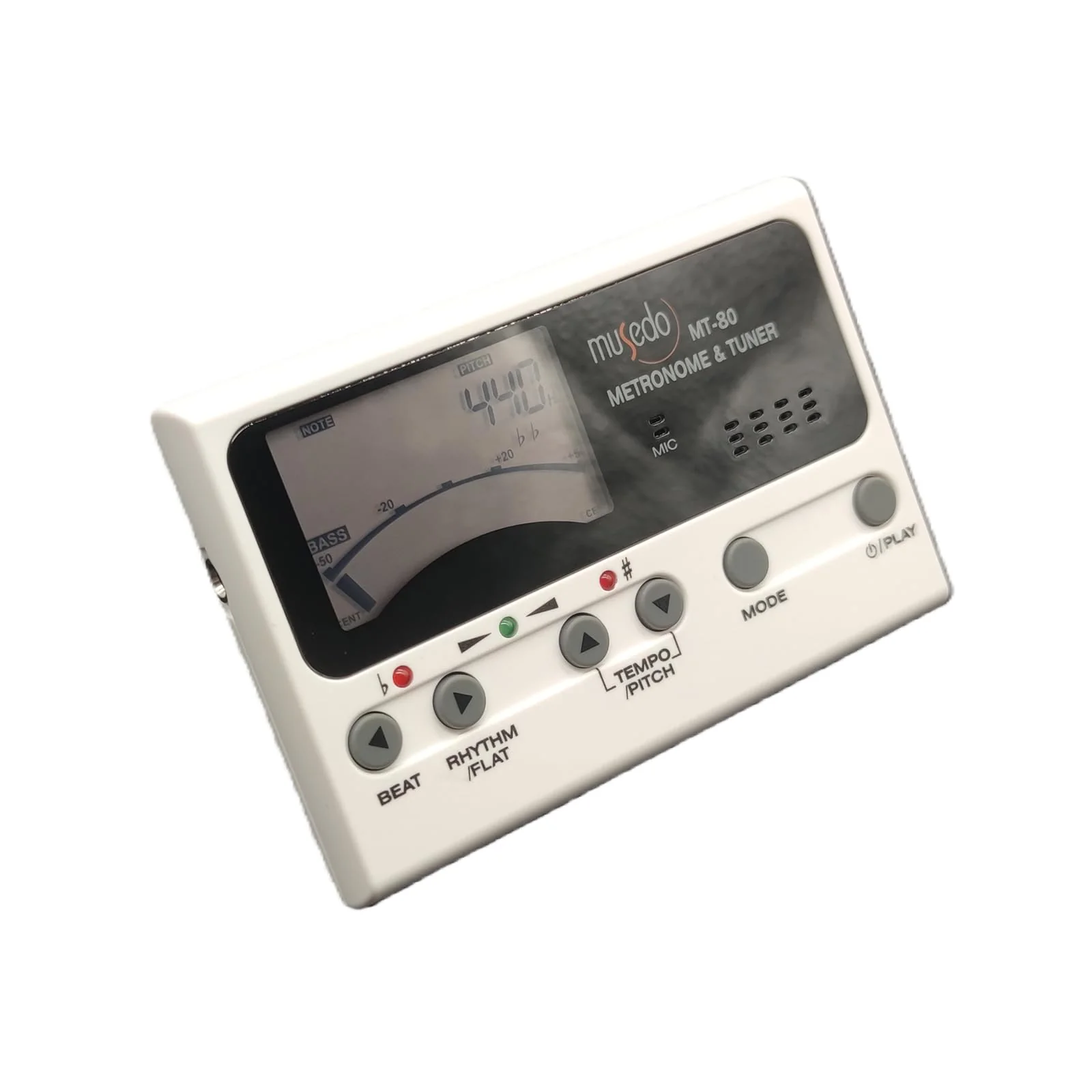 3-in-1 Digital Metronome, Tuner & Tone Generator for Guitar, Bass, Violin & Ukulele. 0.1Hz Precision, 5 Modes, Rechargeable, 30-280 BPM Beat Range. Professional Musician's Tool. - Image 8