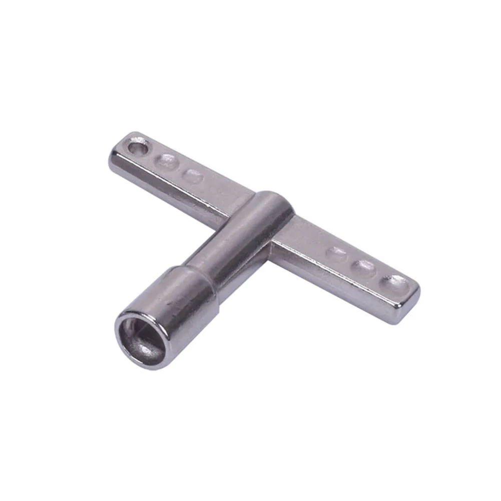 3 Pack Drum Key Tool Set Continuous Speed Motion Drum Adjustment Tuning Keys T Style Z Style Universal Standard 1/4 inch Socket Square Wrench Turner for Percussion Snare Drum Kit Kids Drums - Image 5