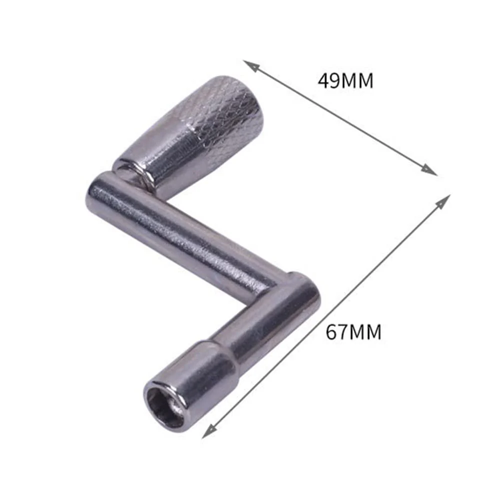 3 Pack Drum Key Tool Set Continuous Speed Motion Drum Adjustment Tuning Keys T Style Z Style Universal Standard 1/4 inch Socket Square Wrench Turner for Percussion Snare Drum Kit Kids Drums - Image 6