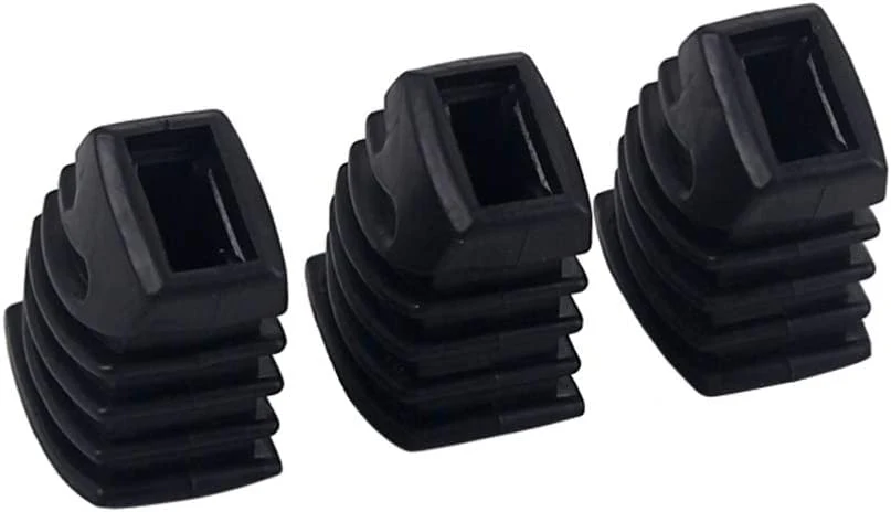 3/Pack Drum kit Rubber Feet Rack Stand Rubber Feet Drum Leg Protectors for Percussion Parts (Large - A) Large - A - Image 2