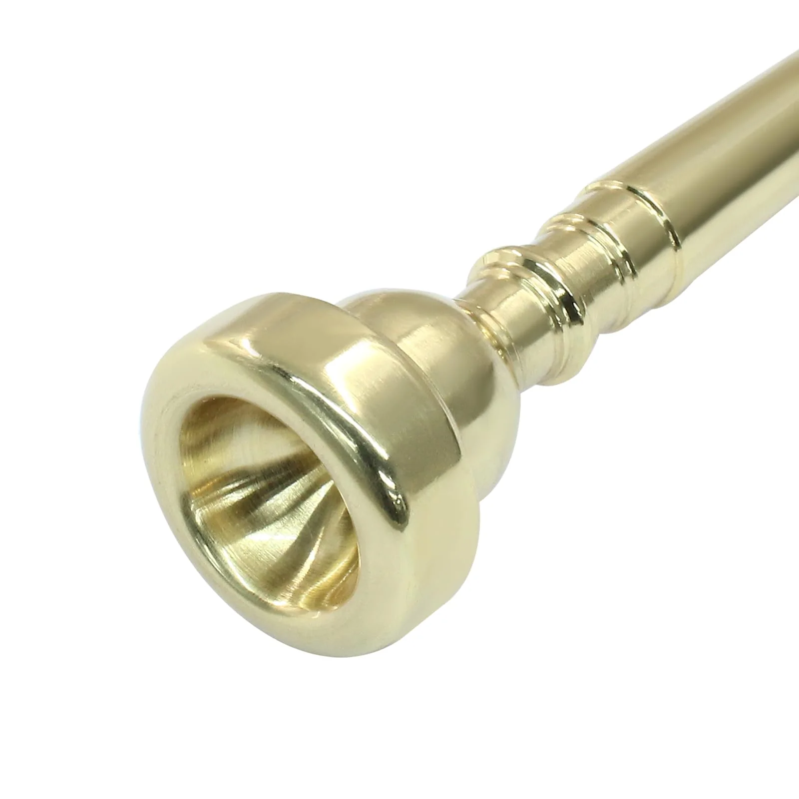 3 Pack Trumpet Mouthpiece, 7C 5C 3C Gold Brass Trumpet Mouthpiece Set Compatible with Yamaha, Cleaning Cloth for Beginners Professional Players - Image 5