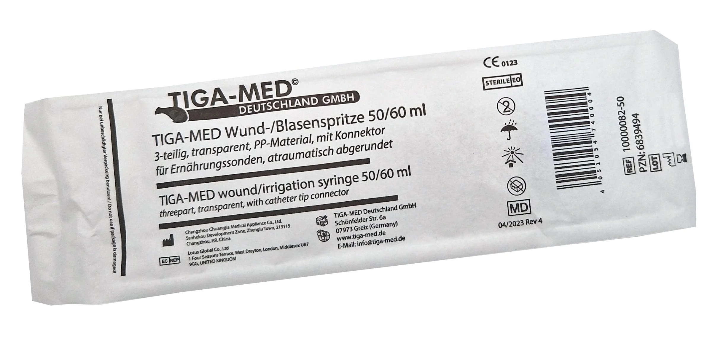 3-Part Syringes Catheter Tip Syringes Set 50/60 ml 10 Original Tiga-Med Quality - Image 5