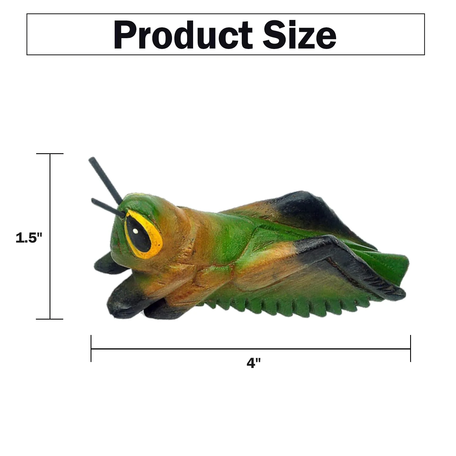 3 Pcs Handmade Wooden Percussion Instruments Animal Set, 3 Inch Wooden Frog, 4 Inch Wooden Cricket, and 2.3 Inch Wooden Owl, Artistic Craft and Unique Gift (Small) S- 3"Frog 4"Cricket 2"Owl - Image 2