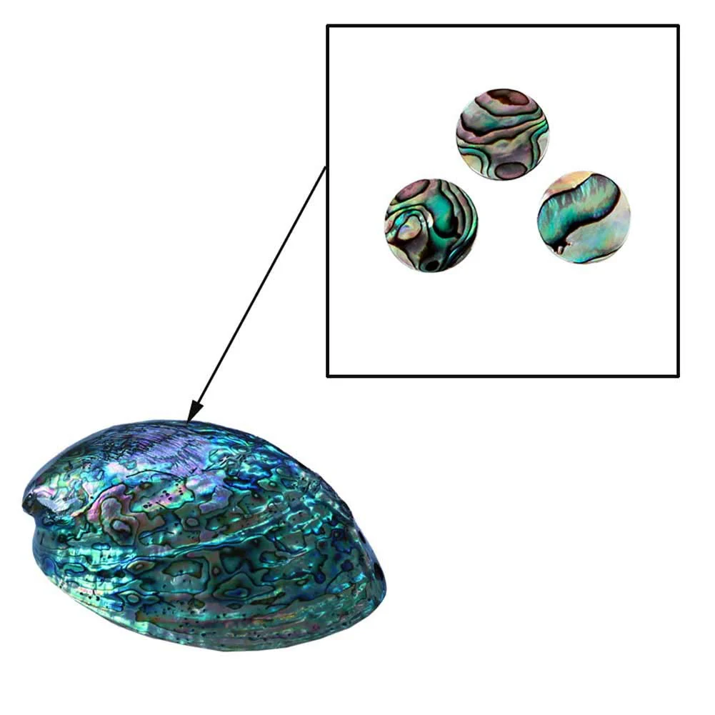 3 Pcs Trumpet Buttons Finger Key Valve hat Screw Repairing Parts for Trumpet Lovers with Abalone Shell - Image 4