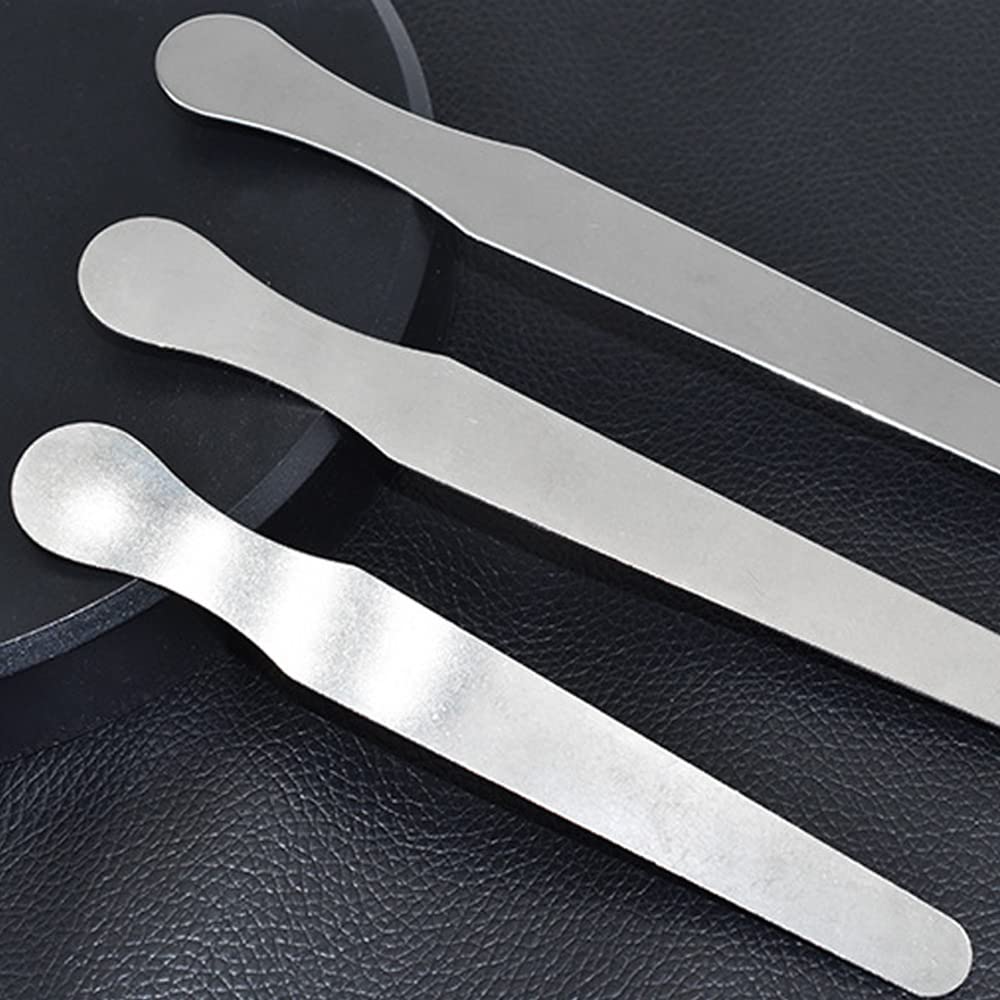 3 Pieces Stainless Steel Tongue Spatulas for Crafts, Beauty Salon, Dental Examination (14cm+16cm+18cm) - Image 7
