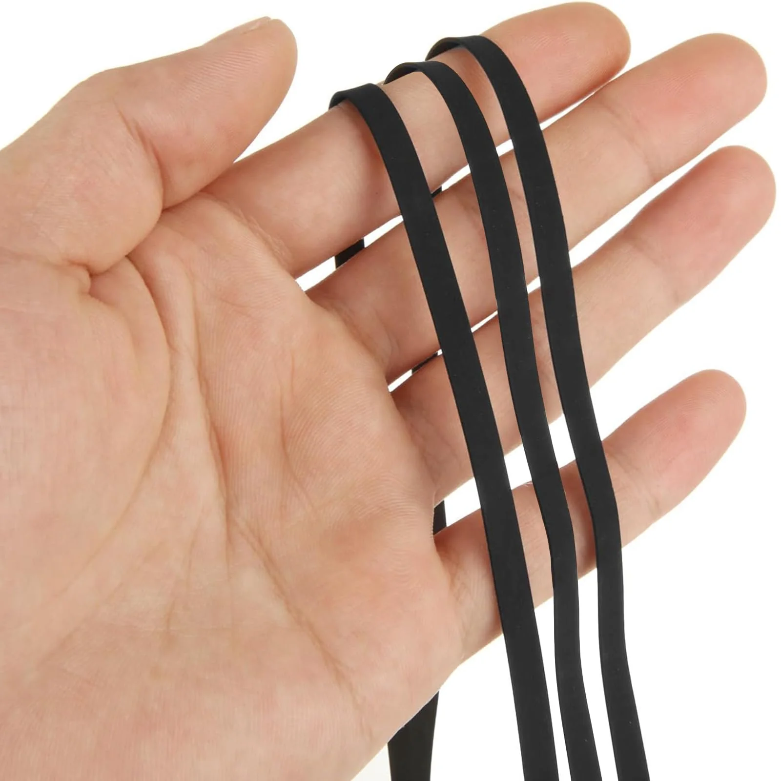 3 Pieces Turntable Belt Different Specifications Machine Recorder Rubber Belt for Repair Replacement Maintenance Most Kinds of Belt-Driven Turntables, 172MM - Image 4