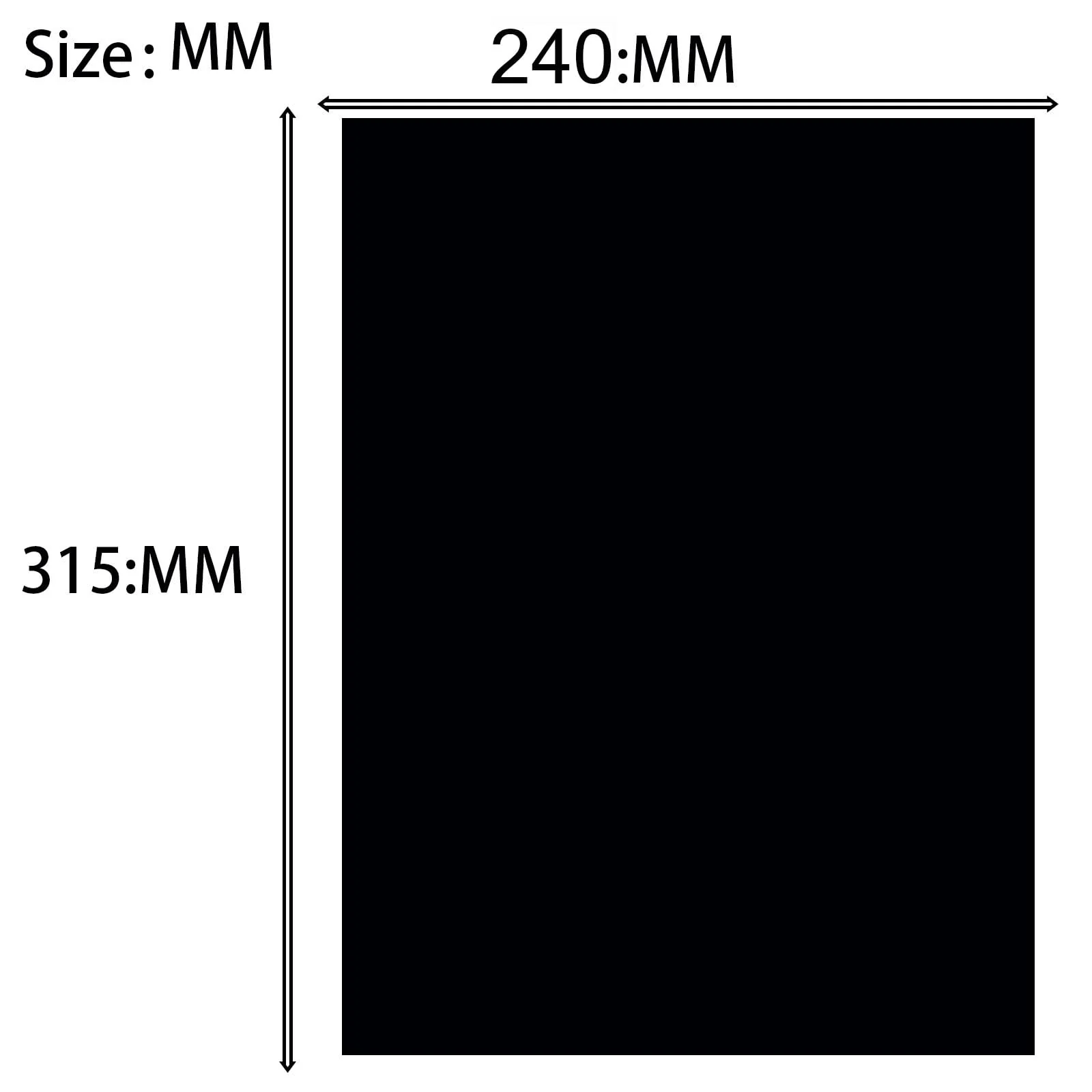 3-Ply 9.5x12 Inch Guitar and Bass Material Blank Pick Guard Scratch Plate Sheet for Jazz Precision Bass Blank Strat Tele Electric Guitar Scratch Plate Material DIY Replacement Backplate(White pearl) White pearl - Image 7