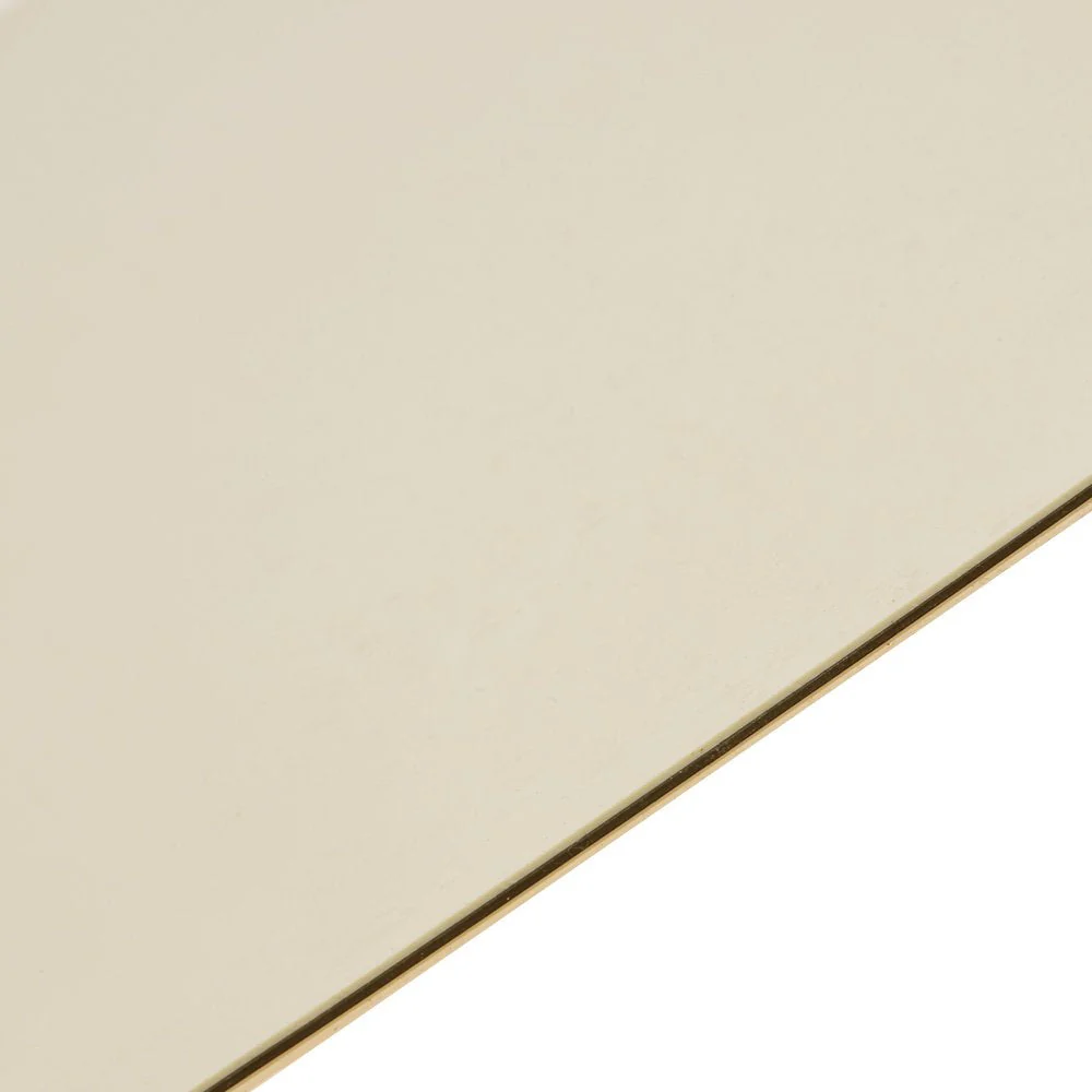 3 Ply Guitar Pickguard 29x43cm DIY Blank Guitar Bass Pickguard Scratch Plate Material Sheet for Strat Tele Electric Guitar Jazz Precision Bass (Cream) - Image 2