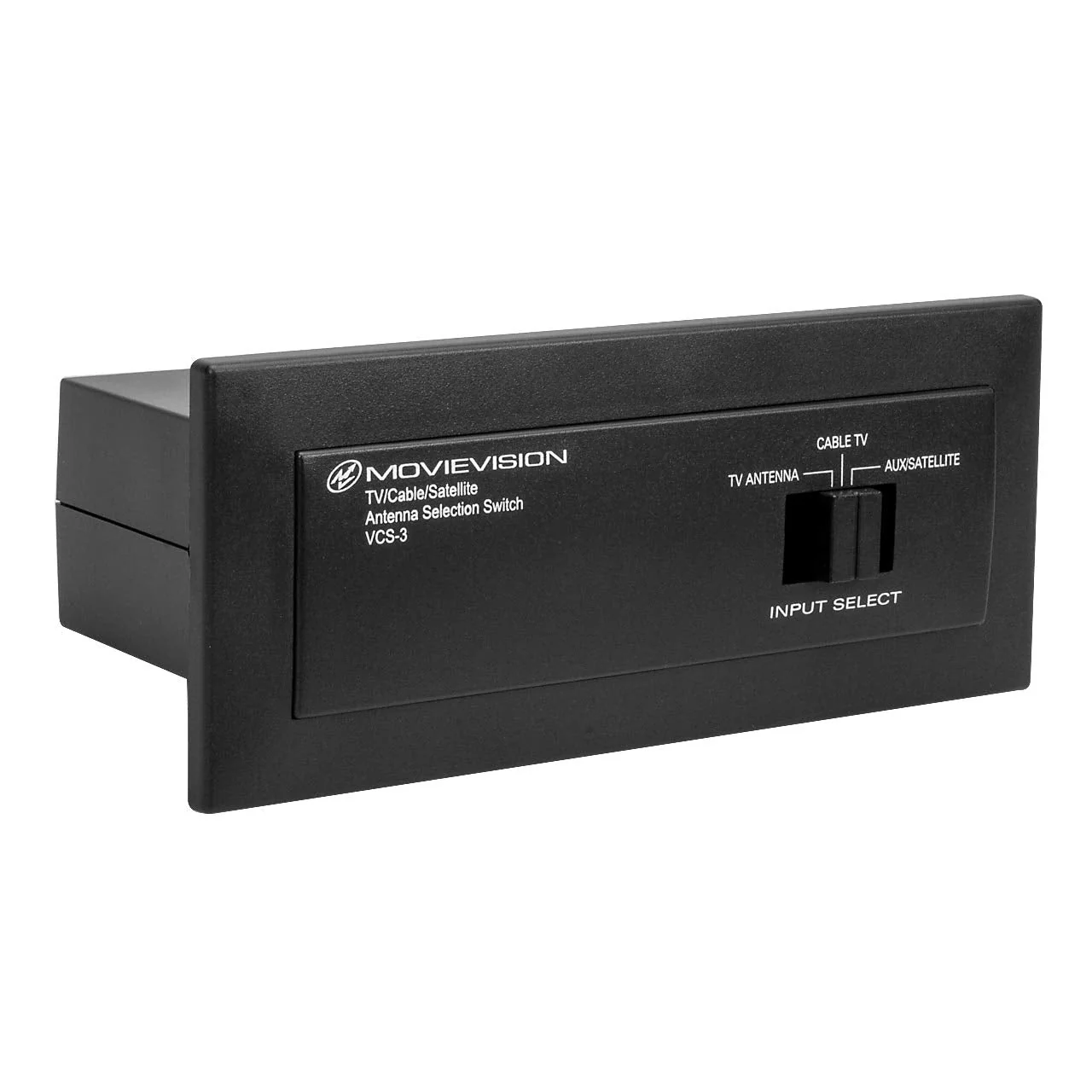 3-Position Antenna Switch Box with 3 Inputs & 1 Output for TV/AUX-SAT/Cable - Image 2