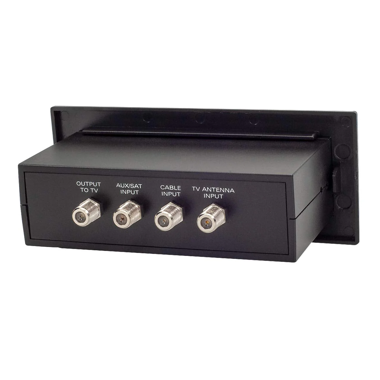 3-Position Antenna Switch Box with 3 Inputs & 1 Output for TV/AUX-SAT/Cable - Image 3
