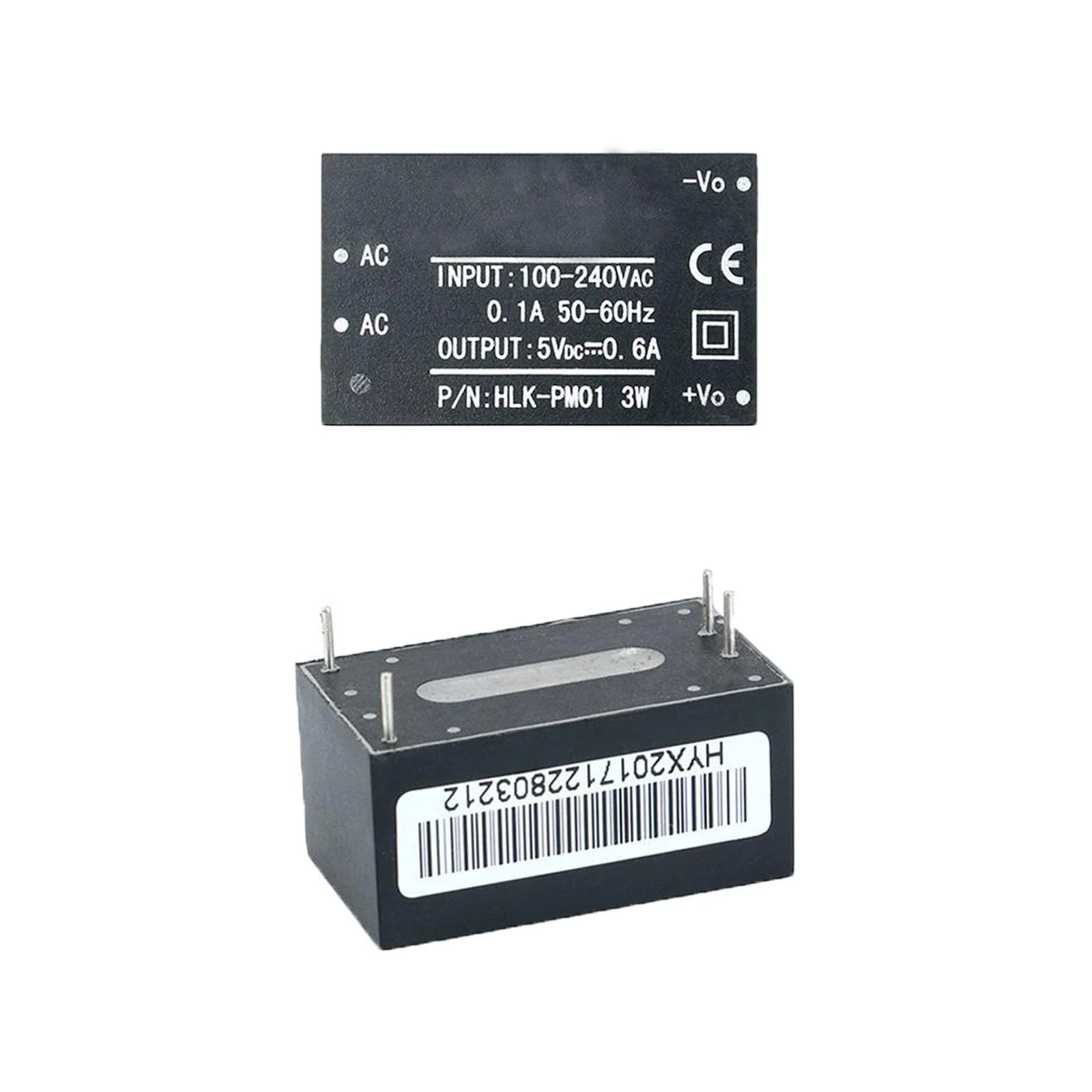 3 x HLK-PM01 AC DC 220V to 5V Household Power Supply Module Power Supply Module, Mini Power Supply Module - Image 3