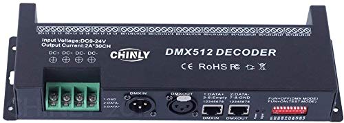 30 Channel DMX decoder 512 RGB LED Strip Controller DMX dimmer DC9V-24V 2A/CH 30 channel - Image 4