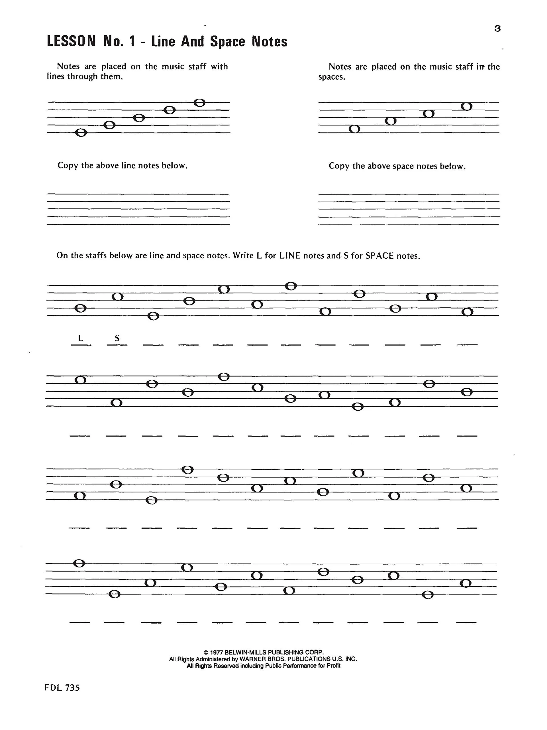 30 Notespelling Lessons: Level 1 (David Carr Glover Piano Library) - Image 3