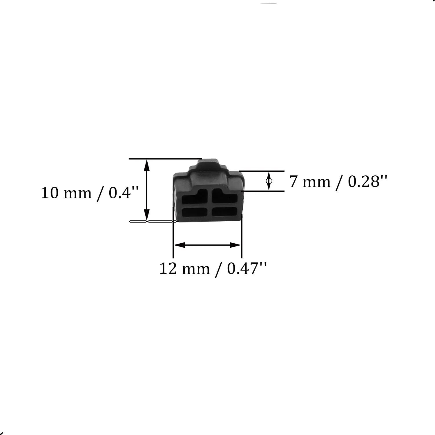 30 Pcs Silicone RJ45 Ethernet Hub Port RJ45 Anti-Dust Cover Cap Protector Plugs Stoppers for RJ45 Female Port Devices,TV,Computer,Other Devices,Black - Image 2