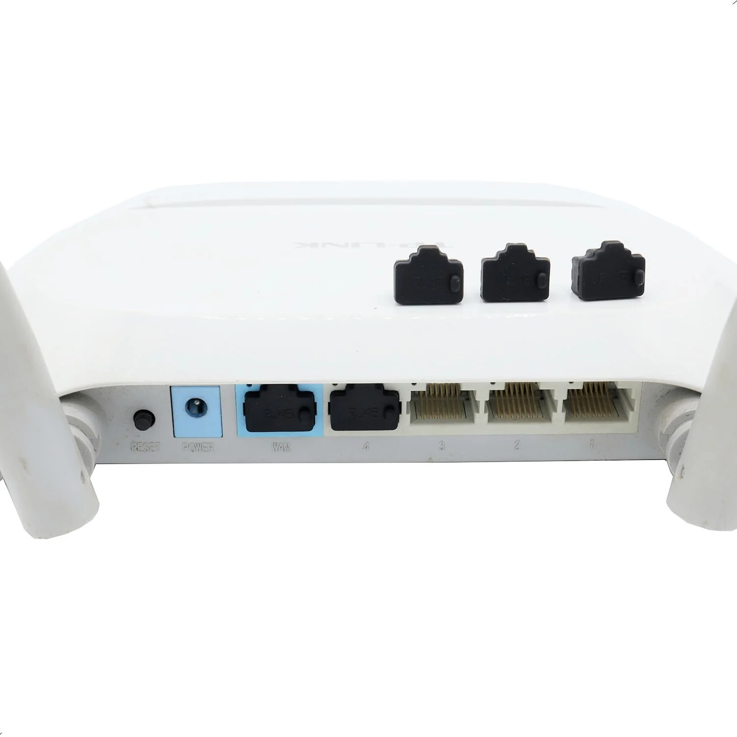 30 Pcs Silicone RJ45 Ethernet Hub Port RJ45 Anti-Dust Cover Cap Protector Plugs Stoppers for RJ45 Female Port Devices,TV,Computer,Other Devices,Black - Image 6