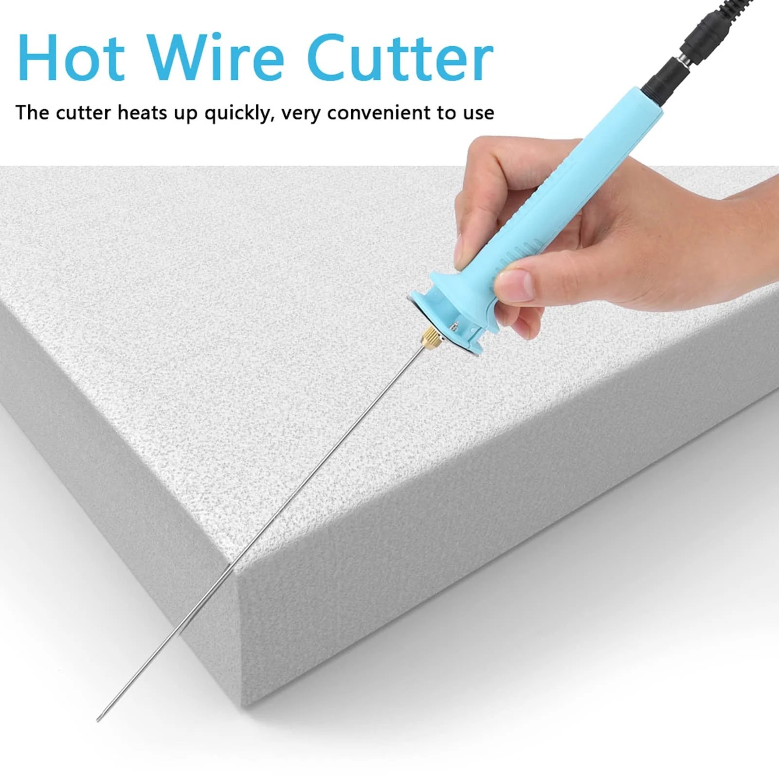 30 W 25 cm Electric Hot Wire Cutter, Polystyrene Cutting Pen with Electronic Transformer Adapter (EU Plug) - Image 2