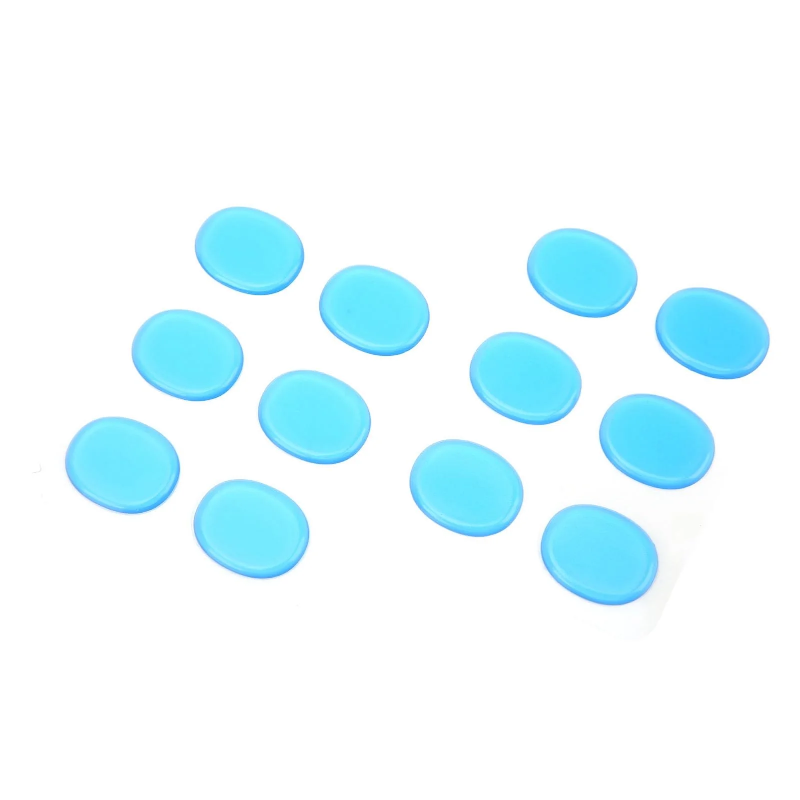 30Pcs Drum Dampeners Gel Pads Silicone Drum Silencers Sound Dampening Muffler Pads, Drum Dampeners Gels Silicone Gel Pads Soft Drum Dampeners for Drums Cymbals Tone Control,Black,Blue(Blue) - Image 9