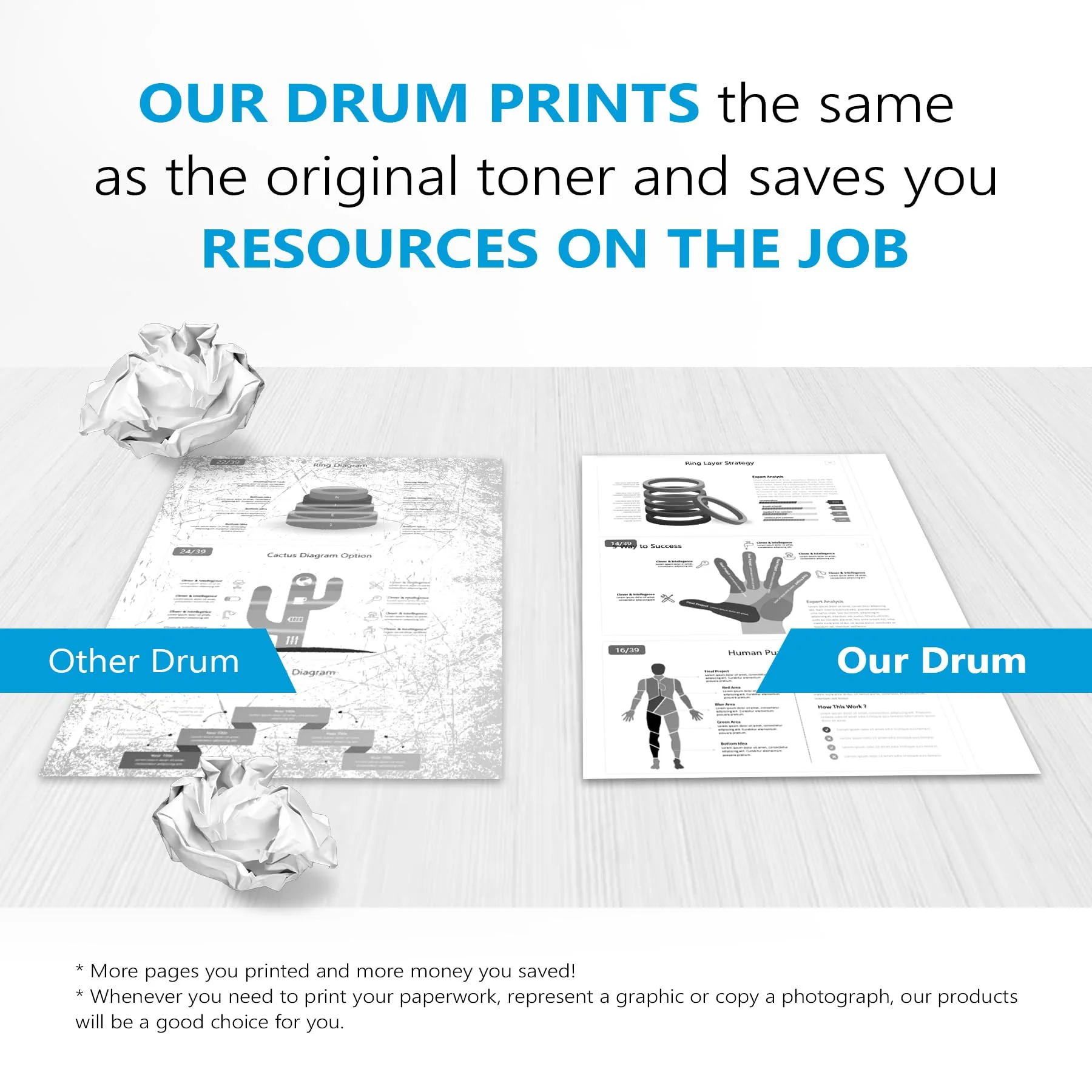 32A Imaging Drum Black Extra High-Yield 2-Pack | 32A CF232A Imaging Drum Replacement for HP 32A Drum Unit CF232A Compatible with Laser Pro M203dn M203dw MFP M227fdn M227sdn M227fdw Printer | CF232A - Image 6