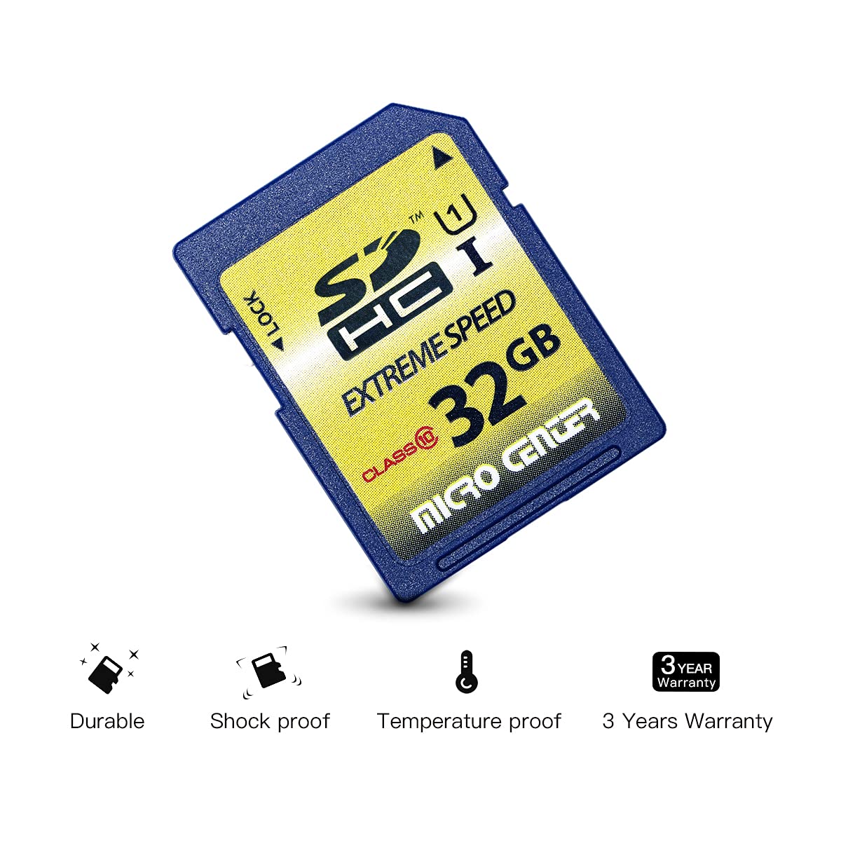 32GB Class 10 SDHC Flash Memory Card SD Card by Micro Center (2 Pack) 32GB x 2 - Image 5