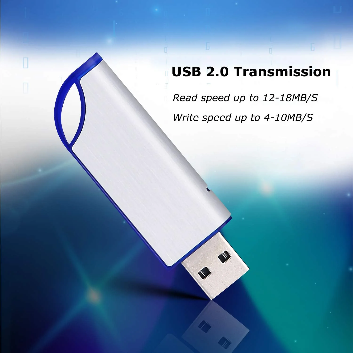 32GB FAT32 Format USB 2.0 Flash Drives, USB Memory Stick for Game Capture Card/Cassette Player/Computer/Laptop/External Data Storage with Indicative Light - Image 7