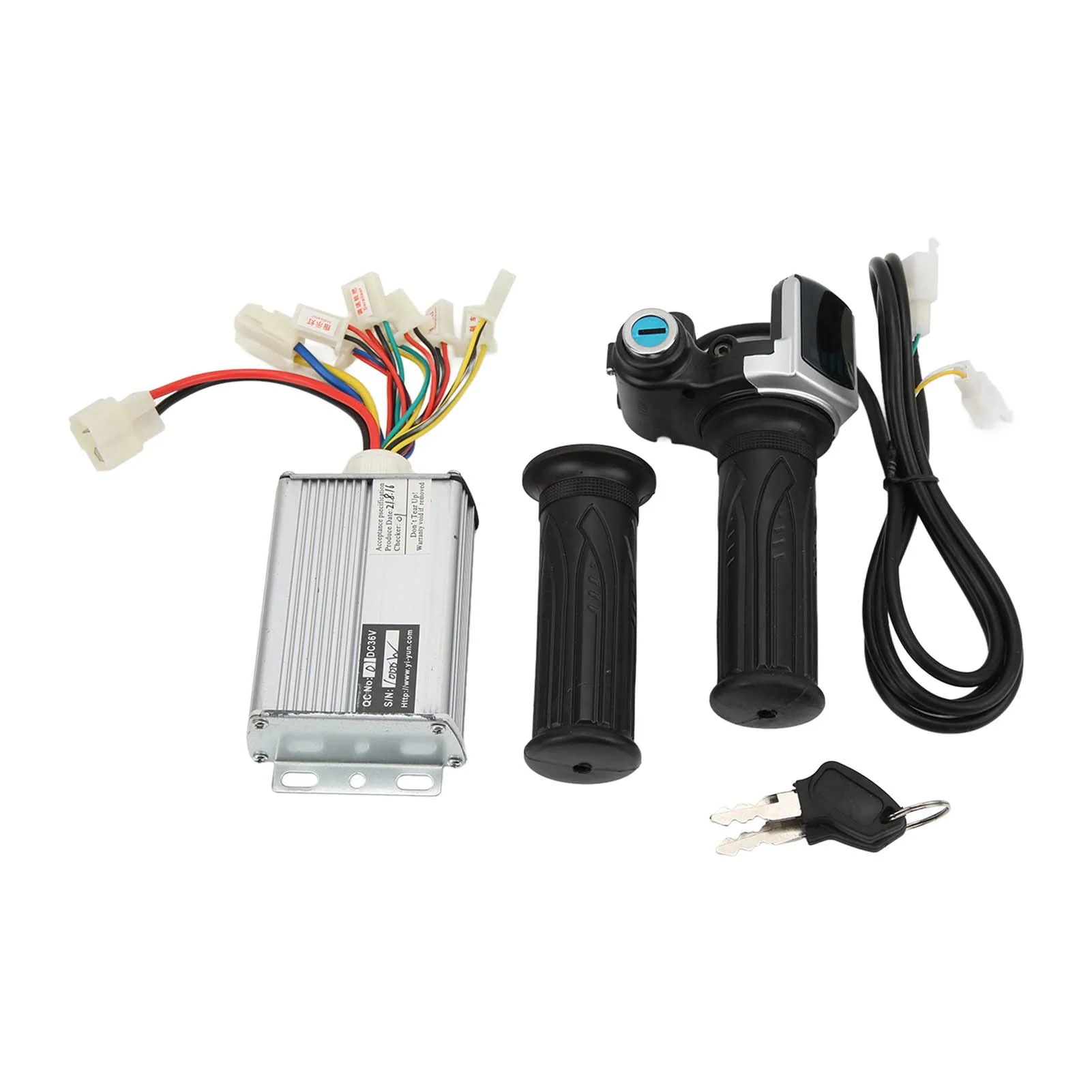 36V 1000W Brushed Speed Controller for Mini Bikes with Locking Throttle Grip and Battery Display Compatible with EVO Electric Tricycle - Image 3
