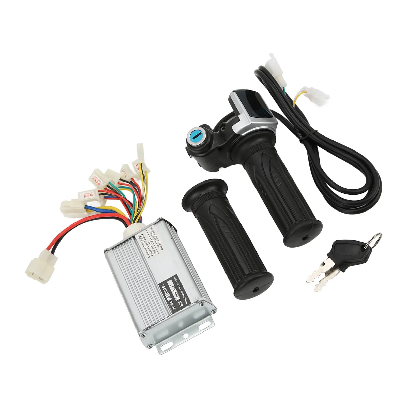 36V 1000W Brushed Speed Controller for Mini Bikes with Locking Throttle Grip and Battery Display Compatible with EVO Electric Tricycle - Image 5